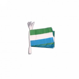 Stoter Flag Promotional Products Sierra Leone Country Bunting Flag String Flag