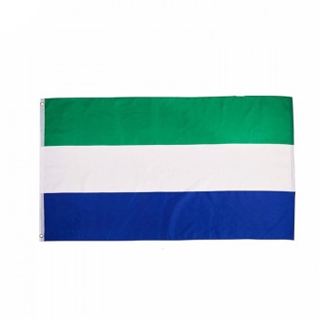 Custom Sierra Leone National Country Flag
